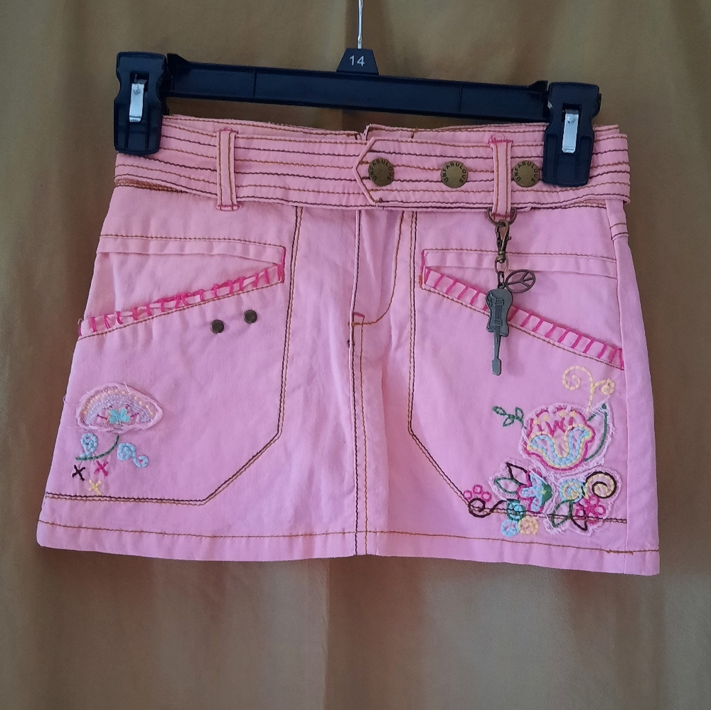 Nikolodeon Unfabulous Kid's Skort sz 7